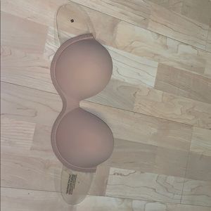 Never worn Nude, backless/strapless bra